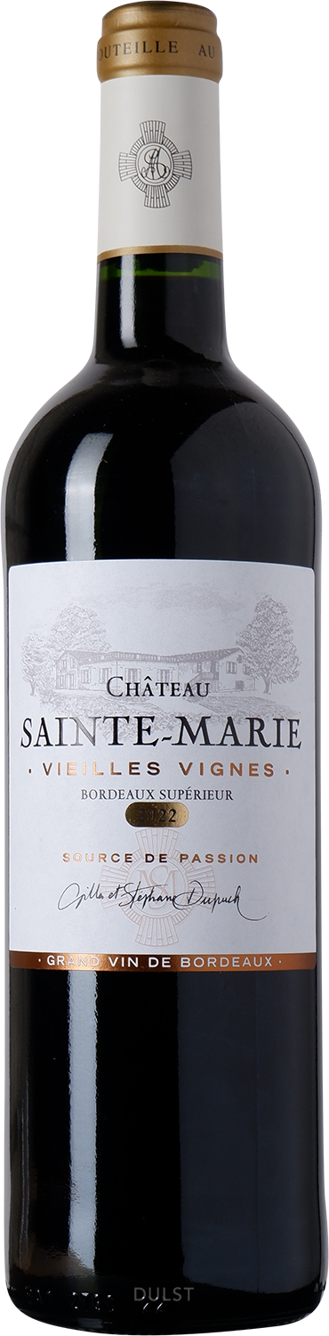 Château Sainte-Marie rouge - Vieilles Vignes | Bordeaux Supérieur