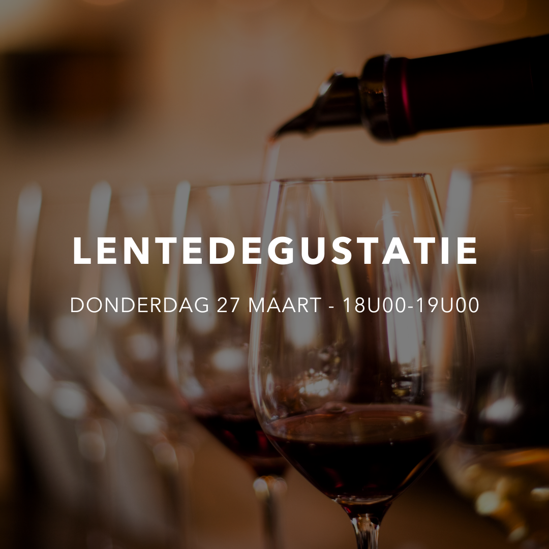 Ticket Lentedegustatie 2025 | Donderdag 27 maart 18.00-19.00 uur